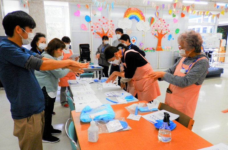 翡翠会の感染症対策