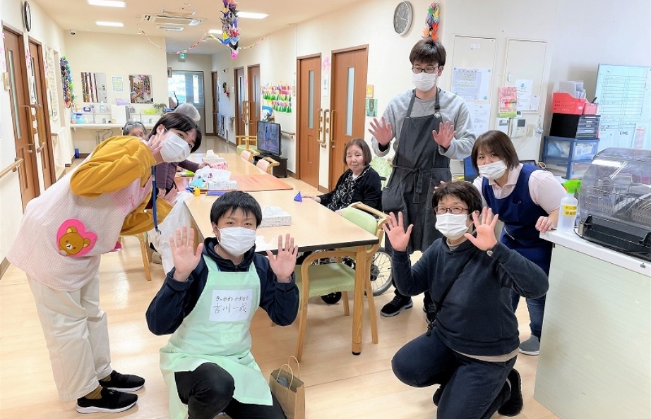 ほほえみの里かきつばたでのスタッフ