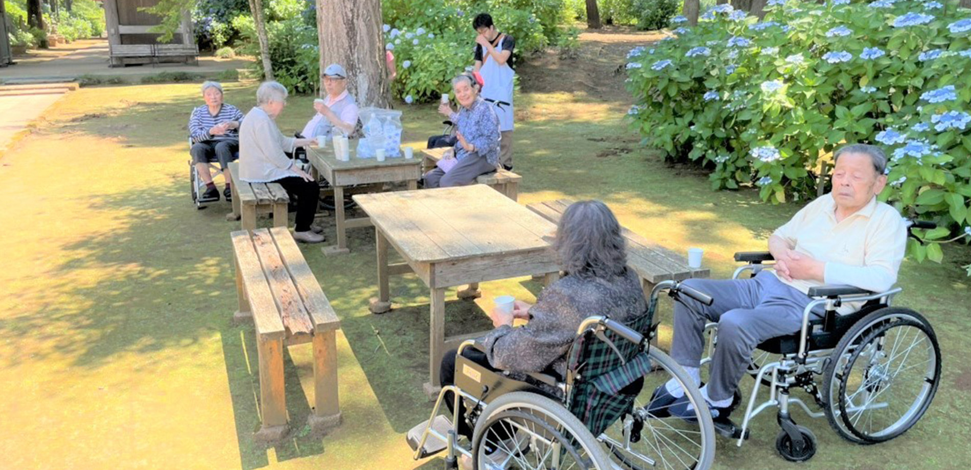 ほほえみの里の利用者様