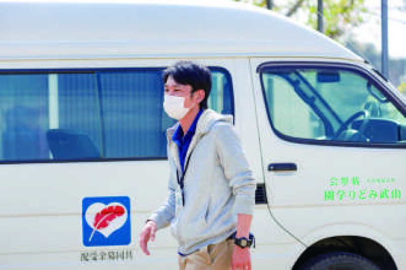 斎藤さんの勤務風景