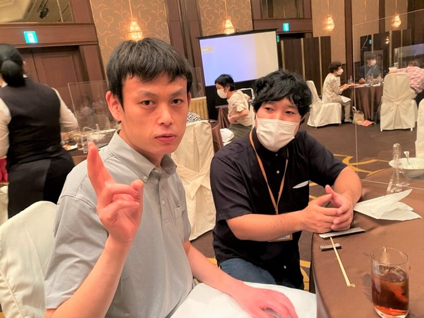 担当利用者様とツーショット